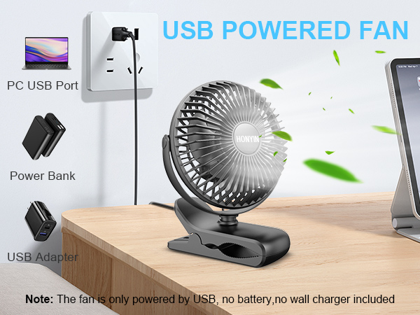 clip on fan stroller fan usb fan for desk table fan personal fan portable fan