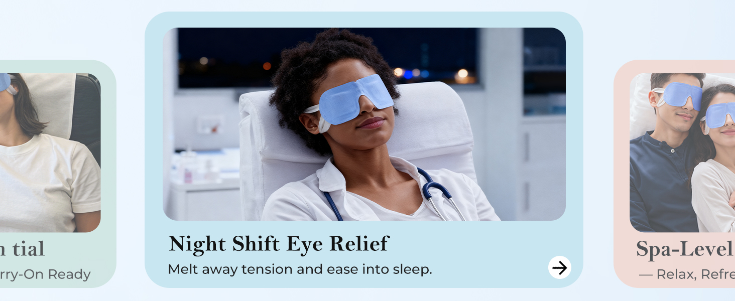 night shift eye relief