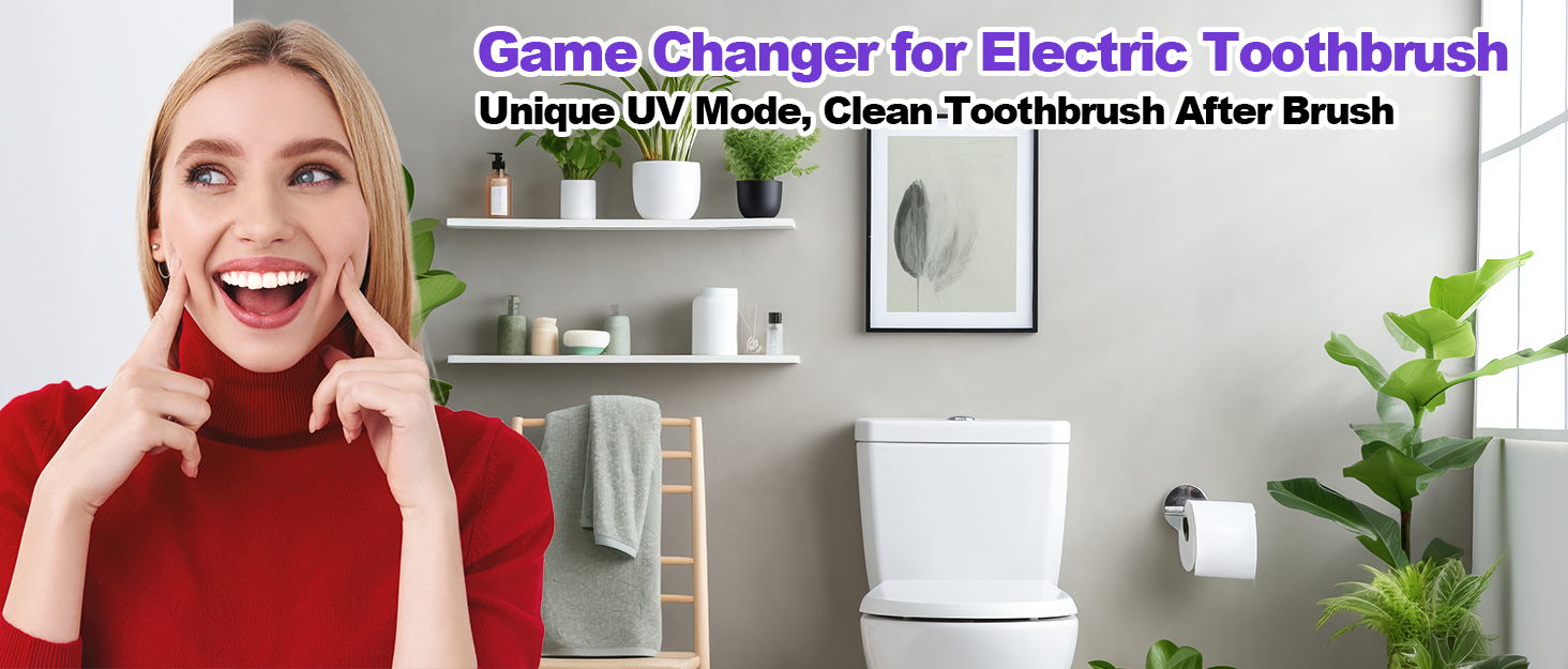 Metal Electric Toothbrush with UV Mode