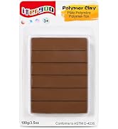 ifergoo Polymer Clay, 100g Modeling Oven Baked Model Clay for Sculpting, DIY, Artistic Creation &...