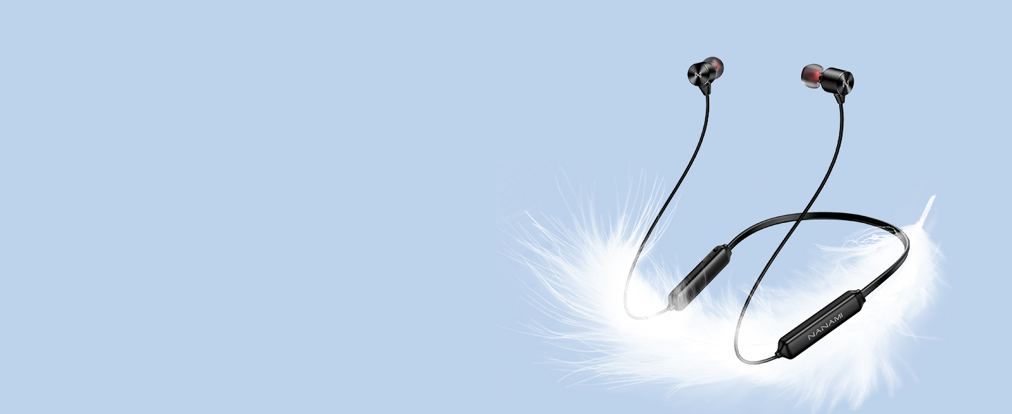 travel bluetooth earbuds comfortable neckband