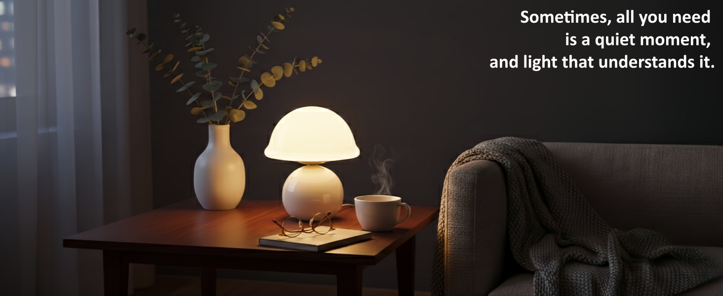mushroom table lamp