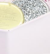 OMIRO 1X/10X Magnifying Compact Mirror Small Crown Engraved Pocket Makeup Mirror Gift for Her