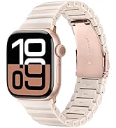 V-MORO Compatible with Apple Watch Resin Bands Series 8/7/9/10 38/41/40/42mm(S10),46/45/44/42mm F...