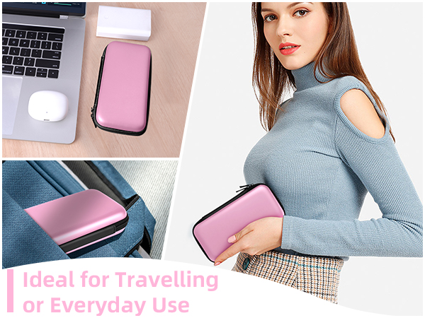 travel essentials airplane gadgets cord organizer travel accessories tech pouch