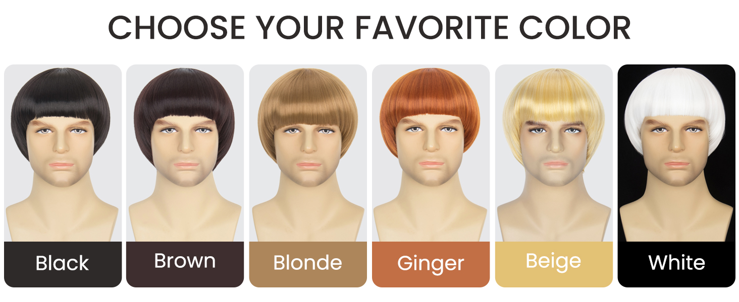 Short Straight Bob Wig