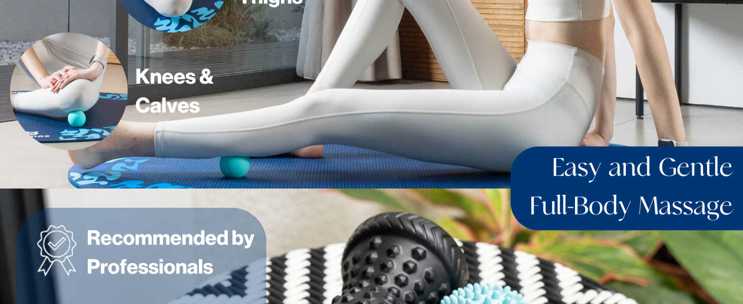 Tumaz foot roller massage ball set