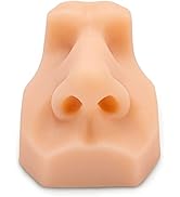 Ultrassist Soft Silicone Nose Model for Practicing Suture, Silicone Flexible Model for Jewelry Di...
