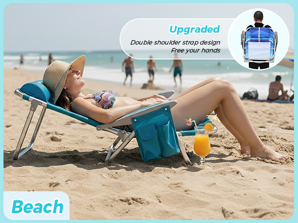 WEJOY Folding Beach Chair for Adults