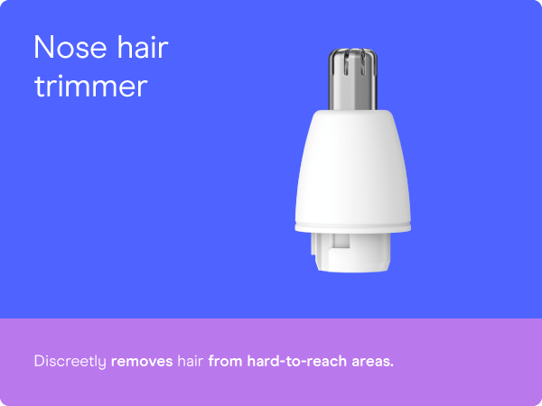 Conair girlbomb shaver trimmer nose facial hair women ladies ear portable light brow rechargeable