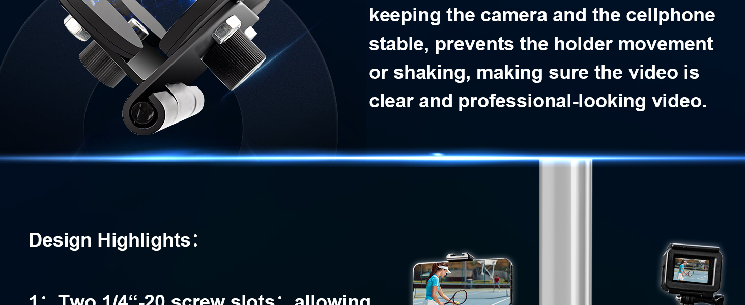 Magnetic Action Camera Mount