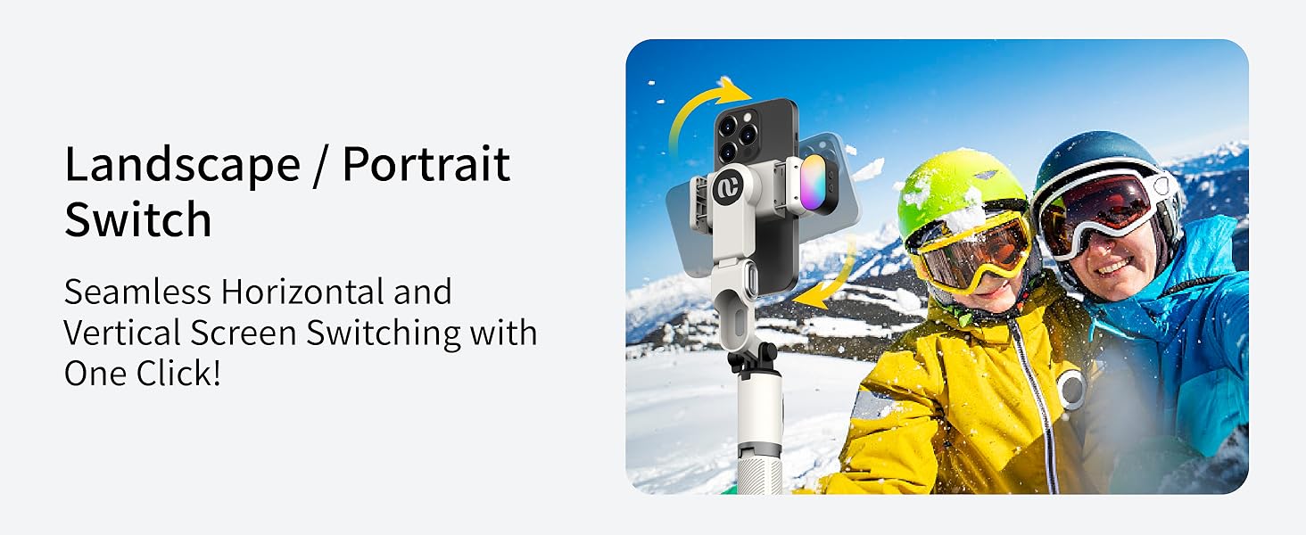 gimbal stabilizer for iphone gimbal tripod for cell phone selfie stick tripod