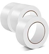 Amanbo 3-Pack Duct Tape White Heavy Duty -2 in 66 Yds Total Waterproof No Residue Strong Adhesive...