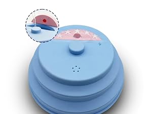 Moist heating microwave cover