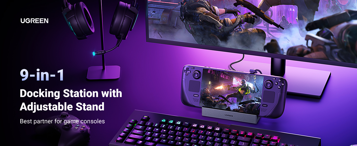 ugreen steam deck dock