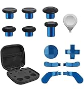 TOMSIN 13 in 1 Xbox Elite Series 2 Controller Accessories Replacement Pack,6 Metal Thumbsticks,2 ...
