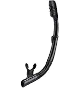 AQUA A DIVE SPORTS Dry Snorkel Easy Breath Diving Snorkel for Snorkeling Scuba Diving Swimming wi...
