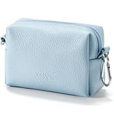 Linpr Small Tech Pouch, Waterproof Electronics Travel Case with Carabiner, Compact Cable Organize...