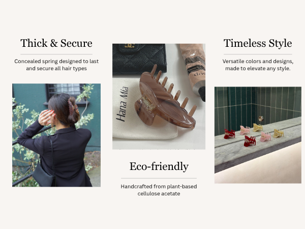 Thick and secure, eco-friendly, timeless style