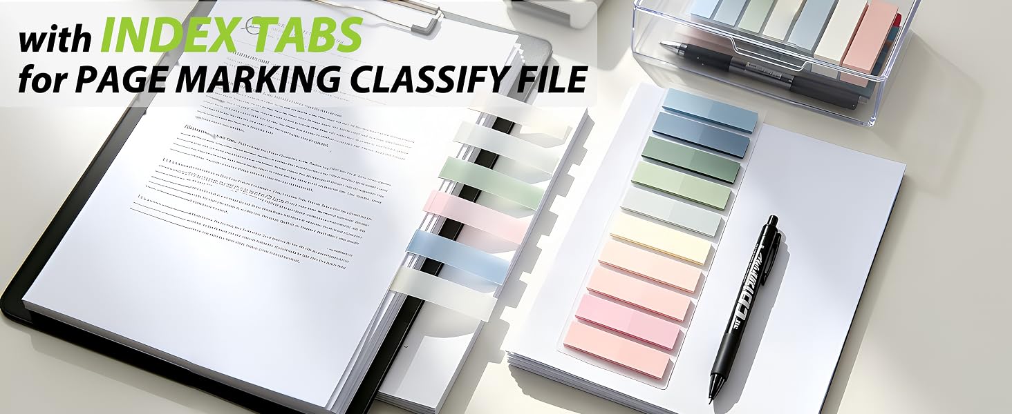 clear sticky notes