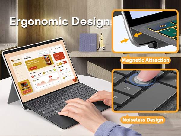 Ergonomic Tilt Magnetic