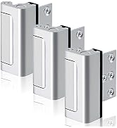 GreaTalent 3PACK Home Security Door Reinforcement Lock Childproof, Add High Security to Home Prev...