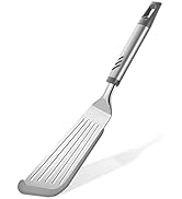 Lebabo 12.6" Stainless steel Slotted Fish Spatula with Heat Resistant Handle, Spatula turner with...