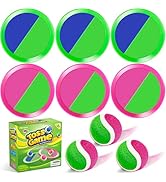 Outdoor Toys for Kids Ages 3-5, 4-8, 8-12 - Ball Catch Game for 3 4 5 6 7 8 -12 Year Old Boys Gir...