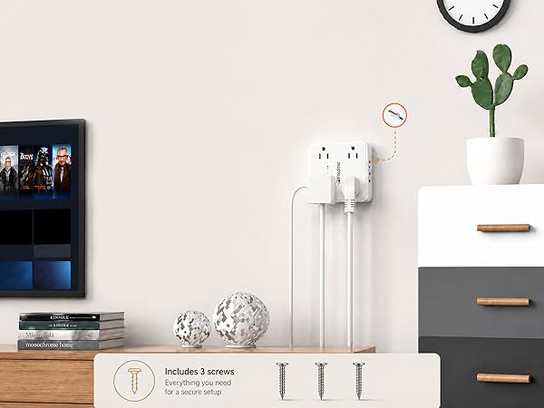 2 prong power strip