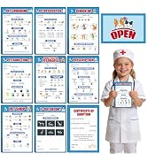 TICIAGA Kids Pretend Play Notepads - 9PCS 4x6 In Playtime Pad Included Pet Shop Adoption Grooming...