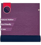 Manduka eKO Yoga Mat - Natural Rubber | Eco-Friendly | Soft Textured Surface| Natural Next-to-Ski...