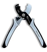 Wire Cutters Stripper, BOOSDEN 8 inch Cable Cutters, Awg Wire Cutters,Precision Wire Stripper,Hea...