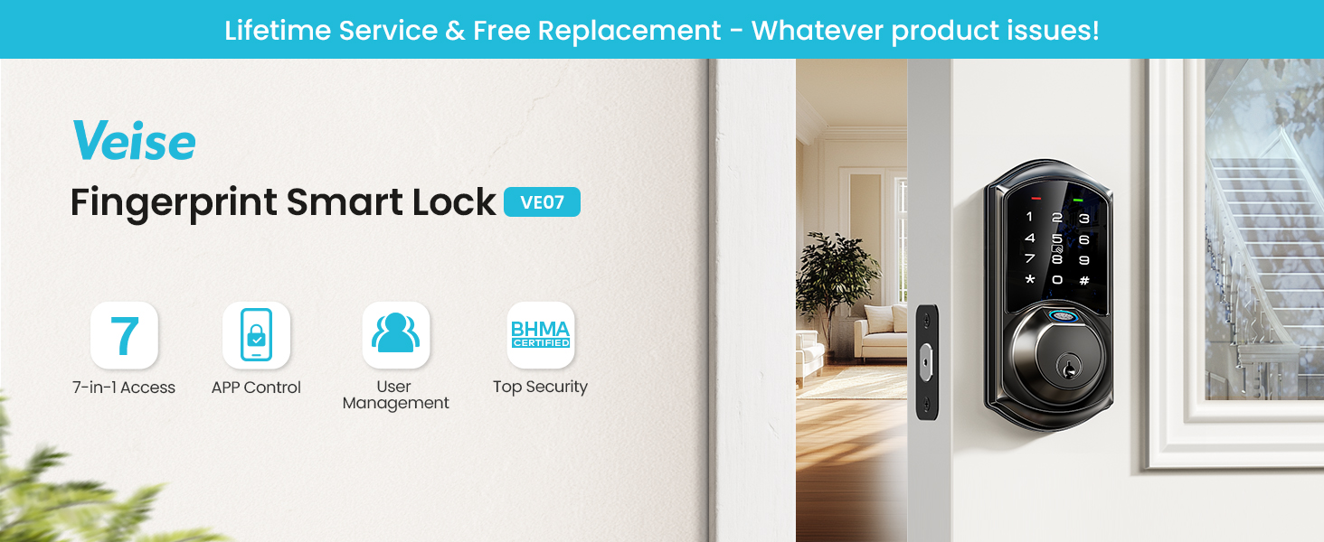 smart door lock for front door