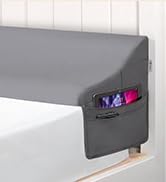 Vekkia Queen Bed Wedge Pillow for Headboard Gap – 0–6" Mattress Gap Filler with Supportive Comfor...