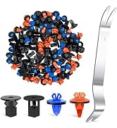 GOOACC 120PCS Car Bumper Retainer Clips Bumper Fender Liner Kit for Lexus Toyota 4Runner Tacoma R...