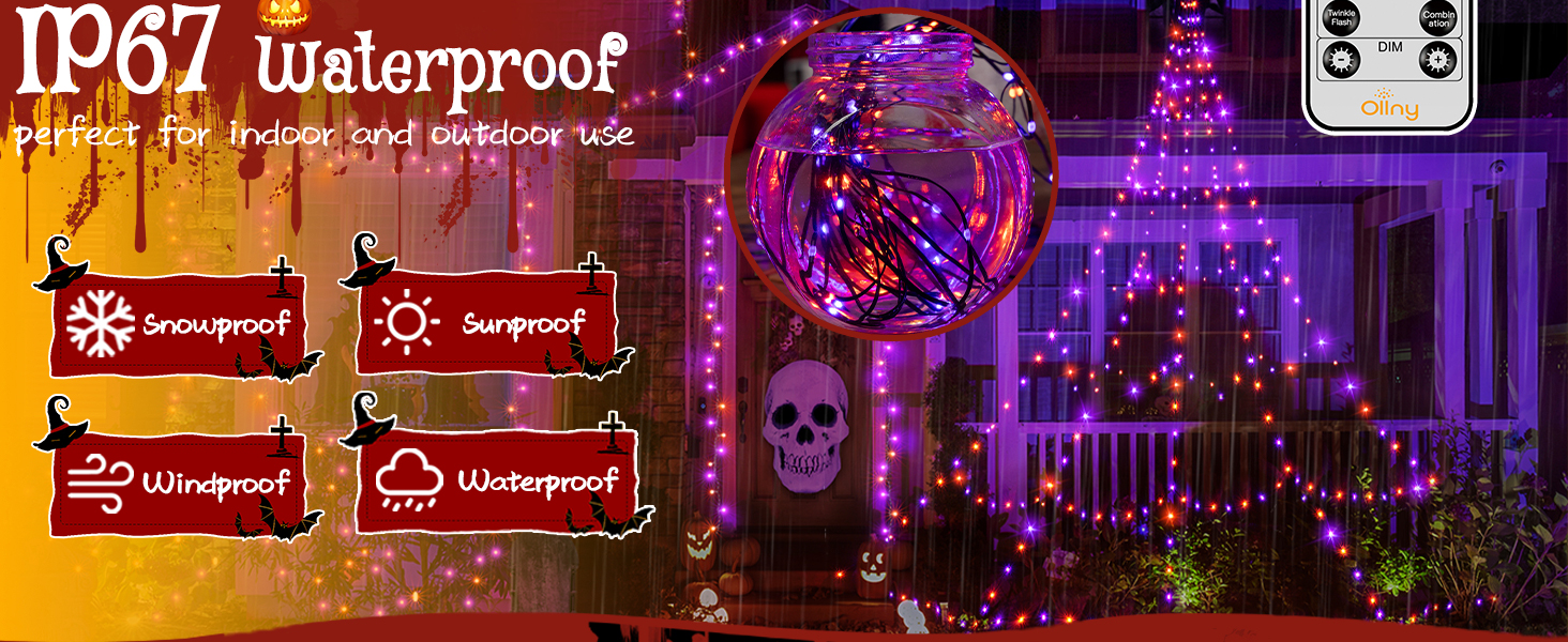 Waterproof Halloween String Lights