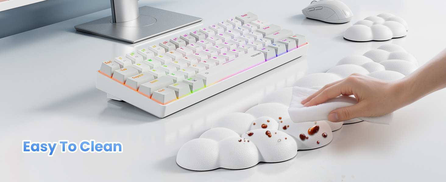 Cloud Keyboard Wrist Rest