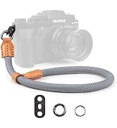 VOVMOEYA Rope Camera Wrist Strap,Camera Hand Strap Compatible with A6400 A6000 A7 IV,for Fujifilm...