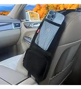 Luckybay Car Seat Side Organizer, Auto Seat Storage Hanging Bag, Phones, Drink, Stuff Holder with...