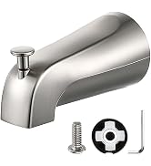 1 Pack Slip on Tub Spout with Diverter, Compatible with American Standard 8888026.002 Tub Spout, ...