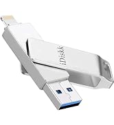 iDiskk 512GB Mfi Certified iPhone USB Storage Flash Drive Photo Stick for iPhone and Computer (Al...
