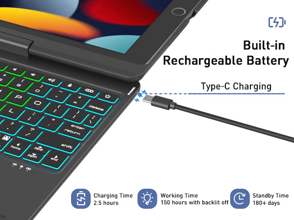 ipad 9th generation case with keyboard,ipad 8th case with keyboard,ipad pro 10.5 inch case keyboard