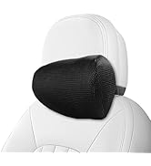 Dijialun Car Neck Pillow, Memory Foam Car Headrest Pillow for Driving with Adjustable Strap, Soft...