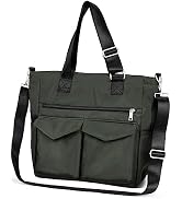Iioscre Travel Tote Bag for Women Men, Waterproof Duffel Bag with Adjustable Strap,Oxford Crossbo...