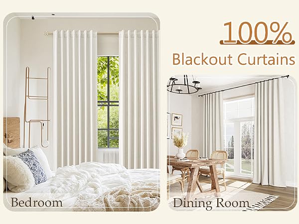 blackout curtains
