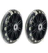 KUMGROT 1 Pair Training Wheels Bicycle Multicolored Flash Training Wheels Mute Bikes Replacement ...