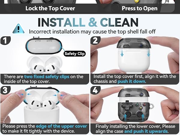 INSTALL & CLEAN