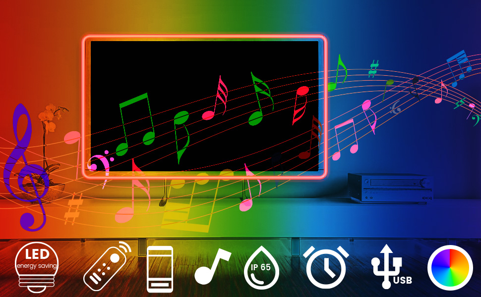 LED outdoor strip lights