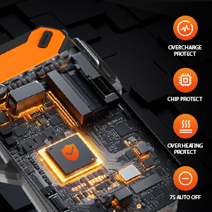 Overcharge protection: