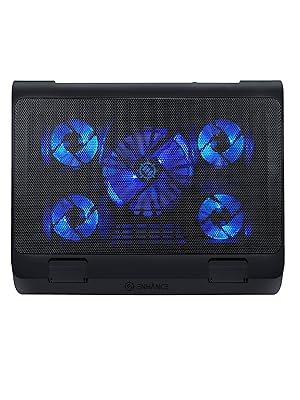 front of the laptop cooling pad
